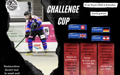 MEN CHALLENGE EUROPEAN CUP 16 AU 18 JUIN 2023